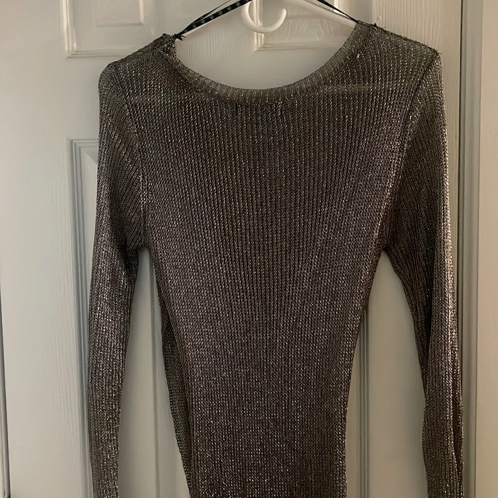 Metallic dress splits on both sides brand : Missguided